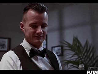 emiri momota, take layla scarlett's futa cock public cum fest