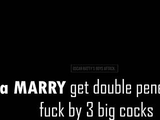 lua marry tries 3 cocks first time, 2nd bbc dp atm mess