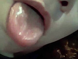 Sexy Latina Smokes in Lingerie Tease