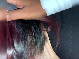 emo slut begs bbc facefuck deepthroat in car 😈🍆