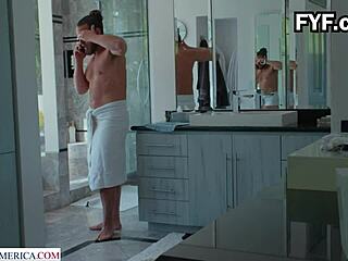 Can Hazel Moore's Tight Pussy Handle Her Friend's Dad's Monster Cock?