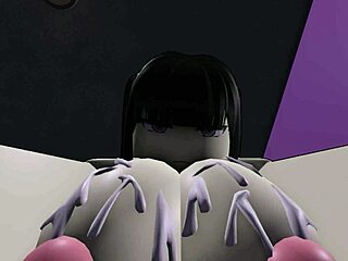 Black Dude Overpowered by Dominant Asian Chick in Hilarious Roblox Rule34 Domination