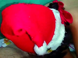 My Stepdaughter's Christmas Gift Blowjob Thrills Me