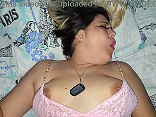 Can This Nympho Bitch Handle Huge Cock?