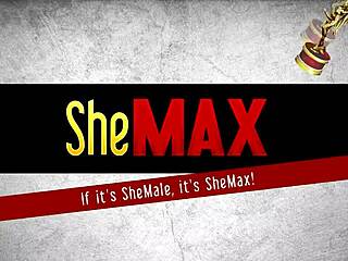 Chubby Ebony Shemale's Massive Ass Shake And Shecock Jerk-Off Explosion!