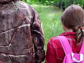 hey german tiny student emily, want public ao fuck on walk home?