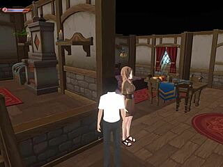 femdom succubus at university drains your monster cock dry in hentai anime