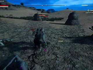 Furry futanari awakens carnal instincts in casual pc game play