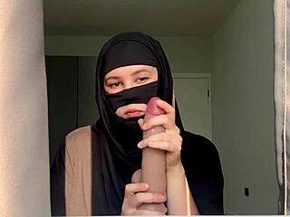 slutty arab muslim teacher deepthroats dildo licks toes homemade first time