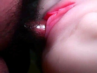 i slide my finger and dick deep into this tight shaved fuck doll pussy close up