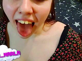 wanna see her deepthroat that pov monster?