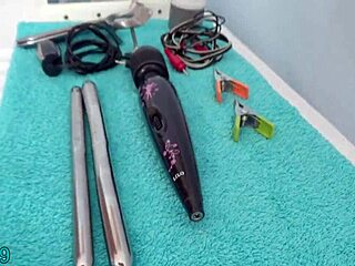 mature milf's pee hole zapped by german electro bdsm then forced to drink hot piss...