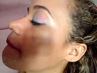 Super Sloppy Blowjobs End In Mouth Cumshots From This Submissive Whore!