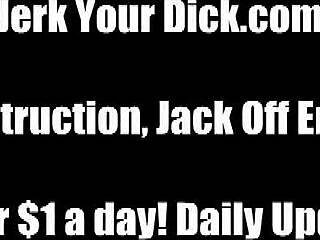 jerk that throbbing cock to my joi commands