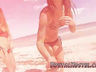 cherry torn ties up first-time teen tourist felicity feline for extreme bondage domination