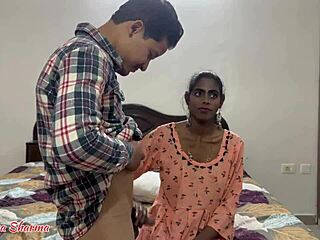 i'm kissin' her big nipple milk while brother-in-law fucks sister-in-law's jhadoo pussy