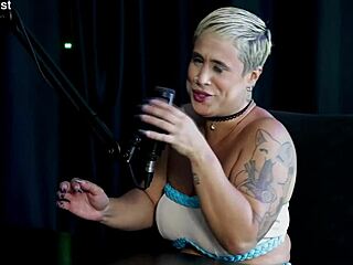 Just Joana's hottest fire cast moments with Baby Fire in sheer red lingerie tease.