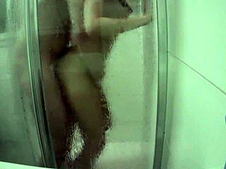 Milf gets fucked hard in shower tub pussy ass mouth deepthroat cumshot compilation