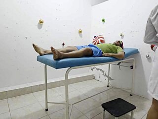 latina doc fucks huge cock patient in office holiday sex!