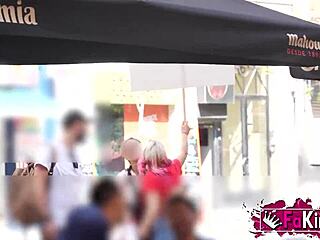 hey sandra v street kissing hunt for rough doggystyle stud?