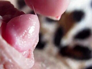 Whoa, check out this massive clit pulsing through her intense orgasm