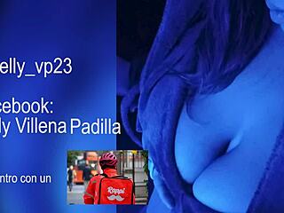 ordered delivery and gave her the creamiest tip she'll ever get