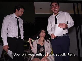 curvy colombian alexa gets interviewed then double vaginal pounded in casting ep 6