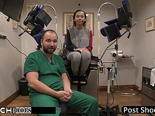 freshman squirms under doctor's hitachi vibe cumming hard kalani luana