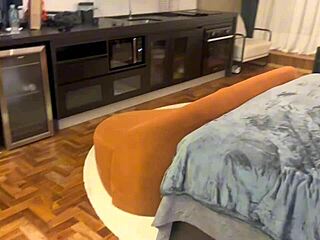 she cums hard first time blowing my buddy's muscular wife pov