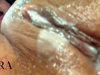 Gonna fuck my tight asshole... watch her squirt and cream!