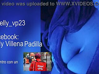 ordered delivery and gave her the creamiest tip she'll ever get