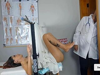 😈 gynecologist fucks cheating wife quickie hospital uniform no hubby knowing