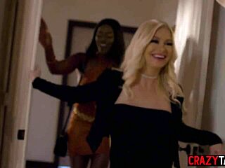 Horny Blonde Big Tits Milf Serene Siren Licks Ebony Ana Foxxx Muff Deep