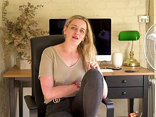 Charlie Forde interviews then fucks poolside backstage