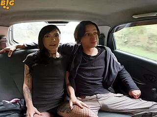 first time porn shoot in car almost caught by police fuck doll