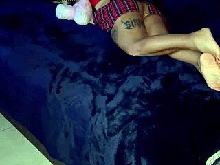 hot schoolgirl watches porn as stepbro spies, ready for doggystyle creampie?