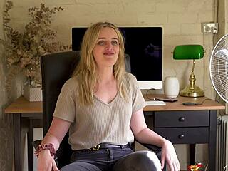 Charlie Forde interviews then fucks poolside backstage