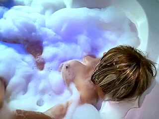 Mature stepmom's perfect ass takes jacuzzi anal!