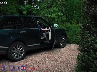 british nurse givin her patient that oily handjob