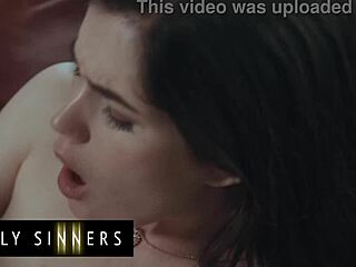 scheming babe fucks step-uncle hard!