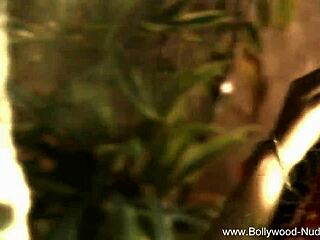 dreamy brunette indian beauty strips teasing with pure erotic seduction