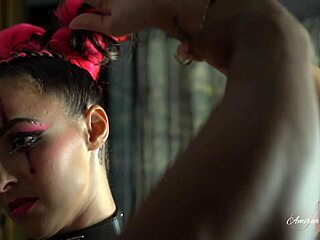 amirah adara halloween slut takes bbc ass to mouth