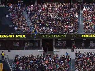 seth rollins dominates logan paul at wrestlemania 39