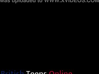 british 18yo redhead college emo gets teased edged to orgasm 😈🔥