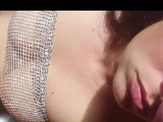 STEPMOM SLEEPS AS STEPSON JERKS OFF AND CUMS ALL OVER HER FACE!