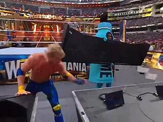 seth rollins dominates logan paul at wrestlemania 39