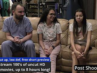 Nurse Alexandria Wu Cums Secretly on Duty with Patient