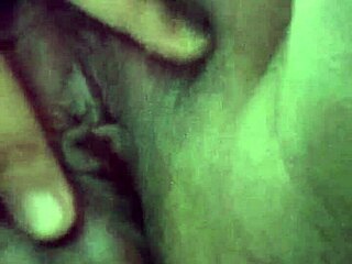 WOW! Chubby Latina MILF flashes her fat hairy pussy!