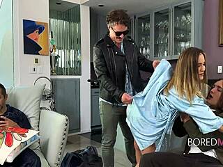 free-use wanksgiving with mommy-in-law 😜 aderes quin gets bored and lets you pump her pussy thanksgiving style 🍆💦