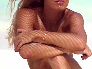 contemplating caroline wozniacki's stunning model beauty up close